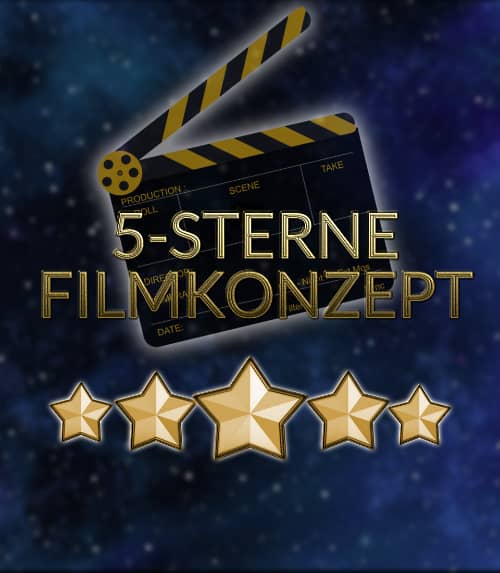 Kostenfreies 5-Sterne-Filmkonzept und Angebot